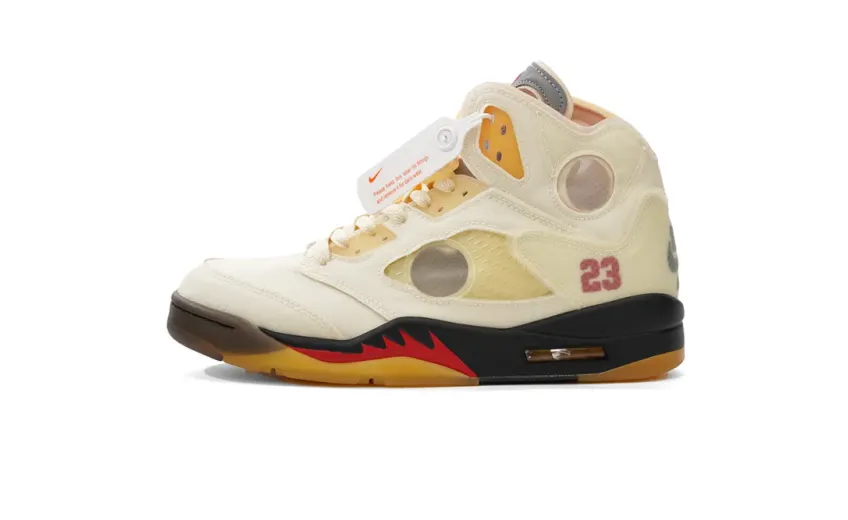 Jordan 5 Retro Off-White Sail DH8565-100 