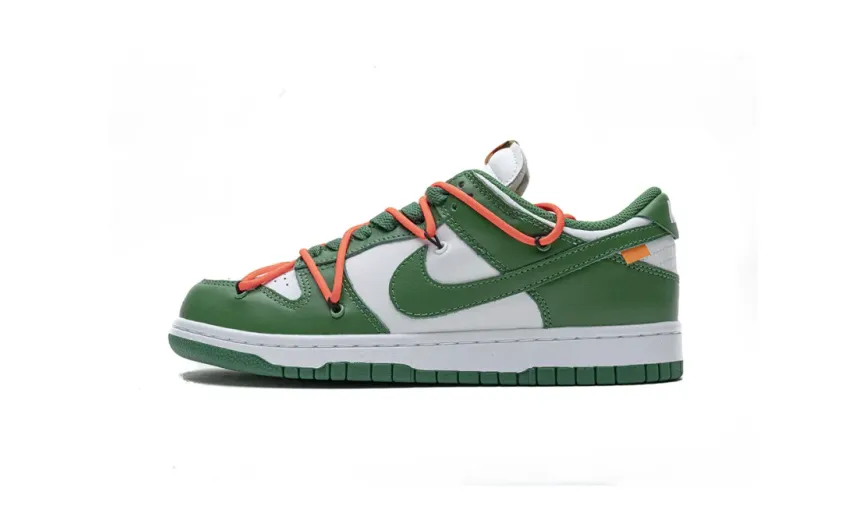  OFF-WHITE x Nike Dunk SB Low Pine Green CT0856-100