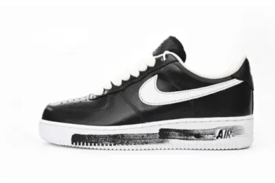 PEACEMINUSONE X Nike Air Force 1 Low Black White AQ3692-001 01
