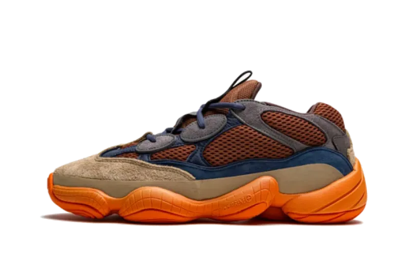  Adidas Yeezy 500 Enflame Blue Orange GZ5541 