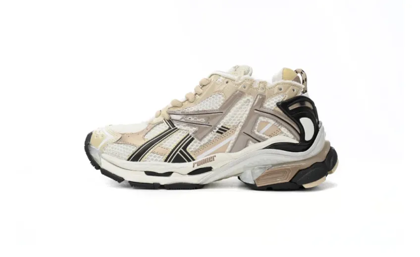 fake Balenciaga Runner Beige Black White