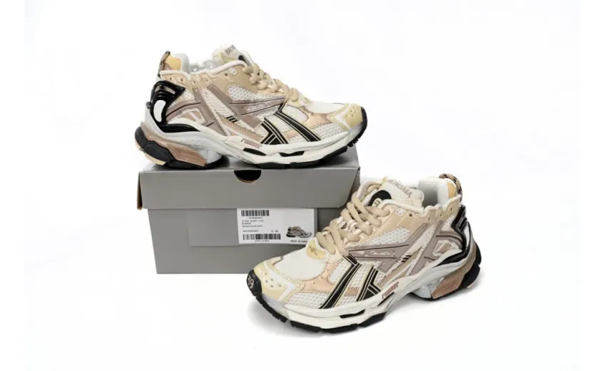 rep Balenciaga Runner Beige Black White