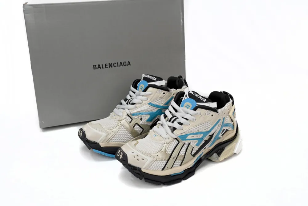 Balenciaga Runner Beige Grey Blue replica