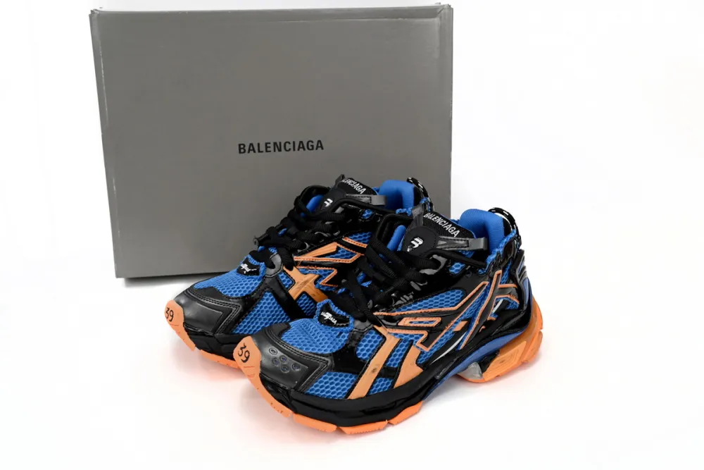 Balenciaga Runner Blue Orange Black replica