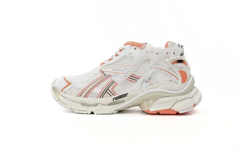 fake Balenciaga Runner Trainer Fluo Orange