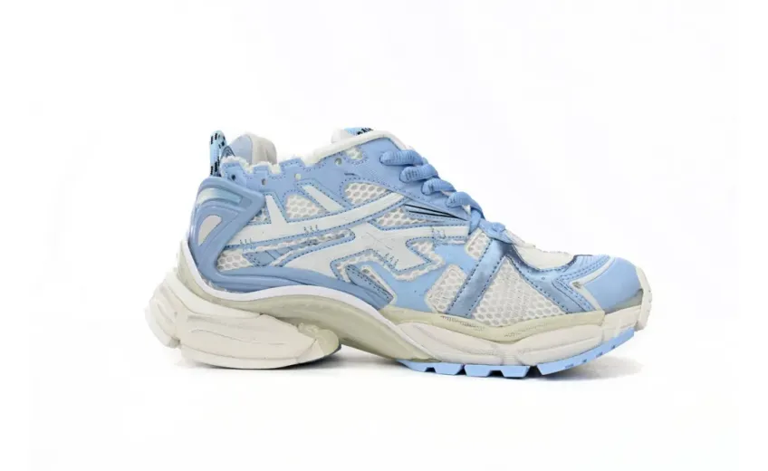 Balenciaga Runner White Light Blue reps