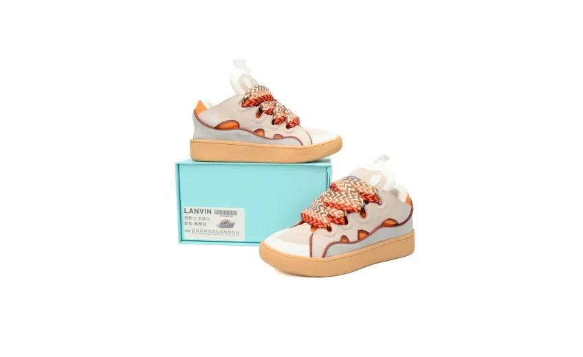Lanvin Leather Curb Pale Pink Mango reps