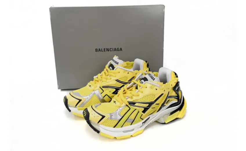 Balenciaga Runner Black Yellow replica