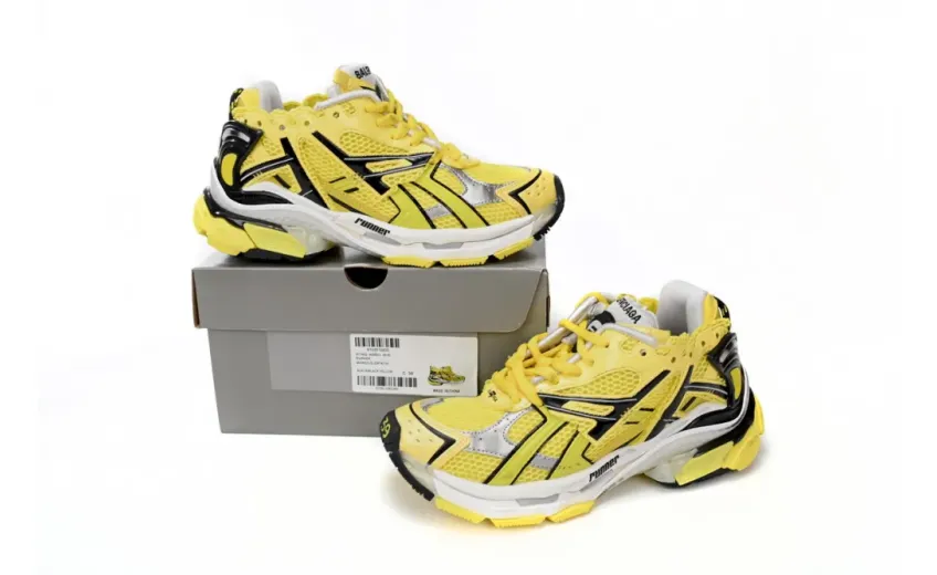 rep Balenciaga Runner Black Yellow