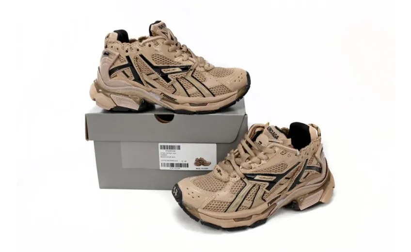 rep Balenciaga Runner Dark Brown