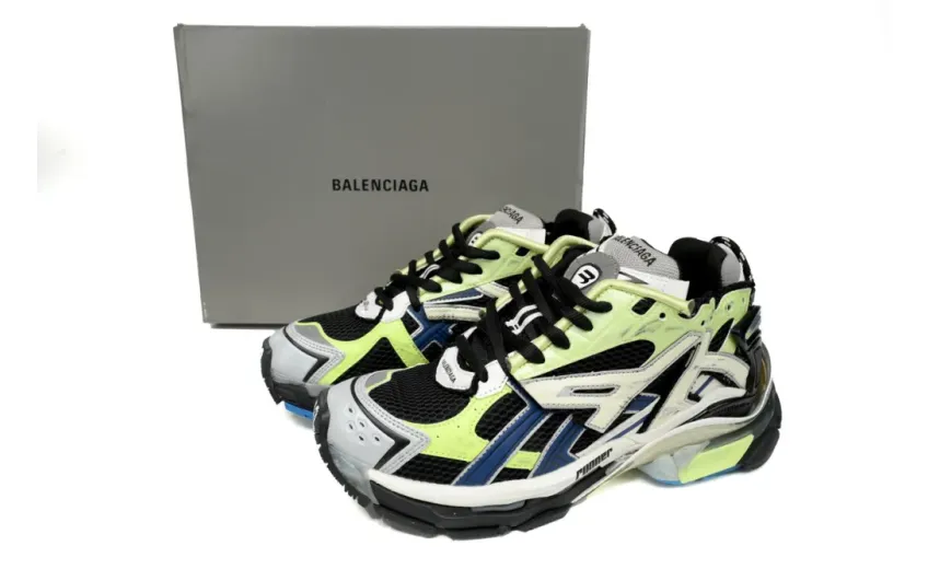 Balenciaga Runner Green Blue Black Grey replica