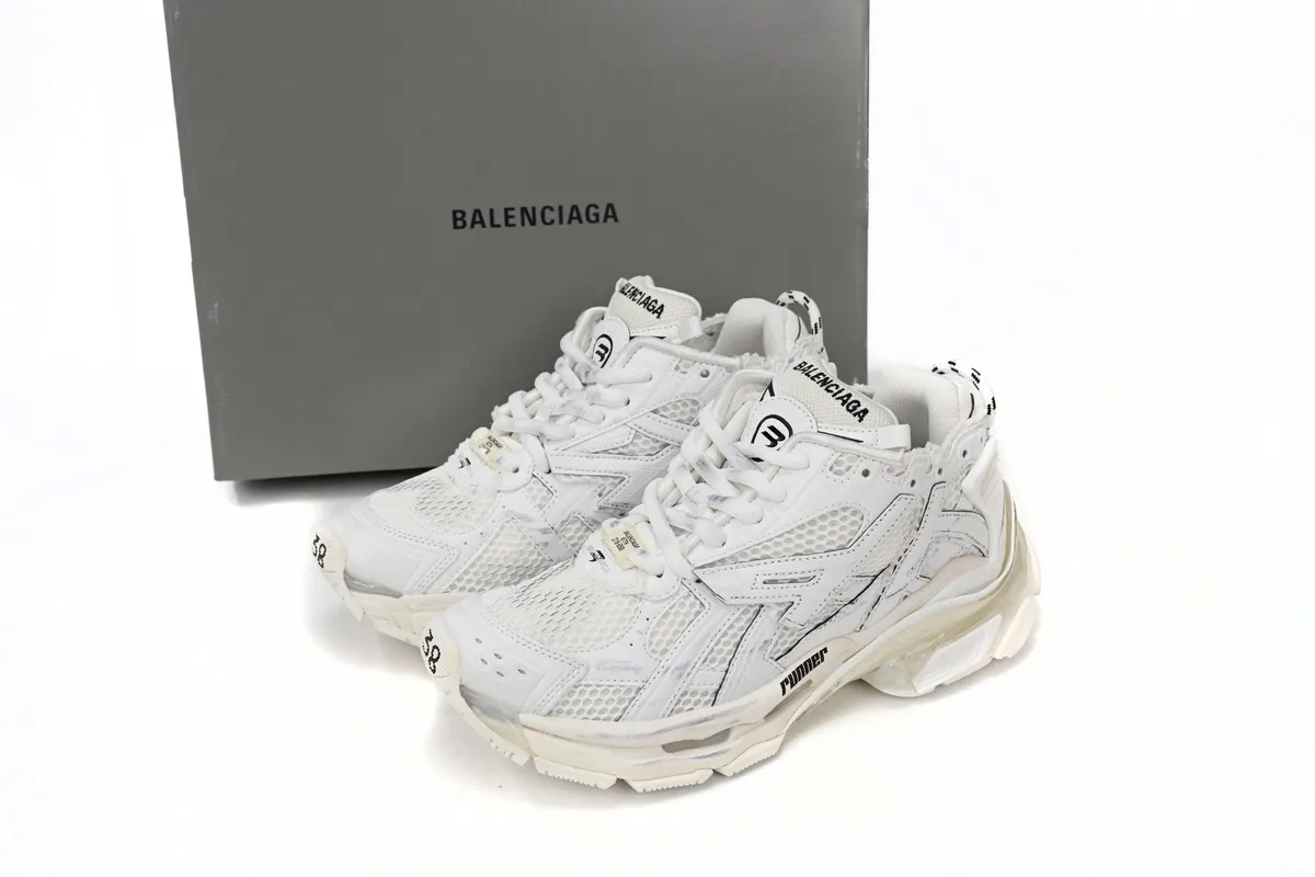 rep Balenciaga Runner White