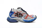 Balenciaga Runner White And Blue Printing reps