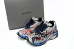 Balenciaga Runner White And Blue Printing replica