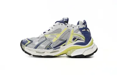 Balenciaga Runner White Blue Yellow 677403 W3RB5 9174 01