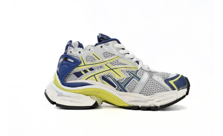 Balenciaga Runner White Blue Yellow rep