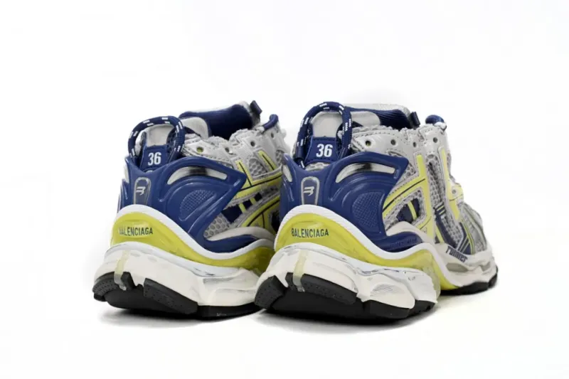 Balenciaga Runner White Blue Yellow reps