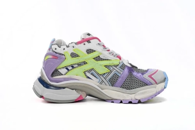 Balenciaga Runner White Yellow Purple 677402 W3RH5 0308 02