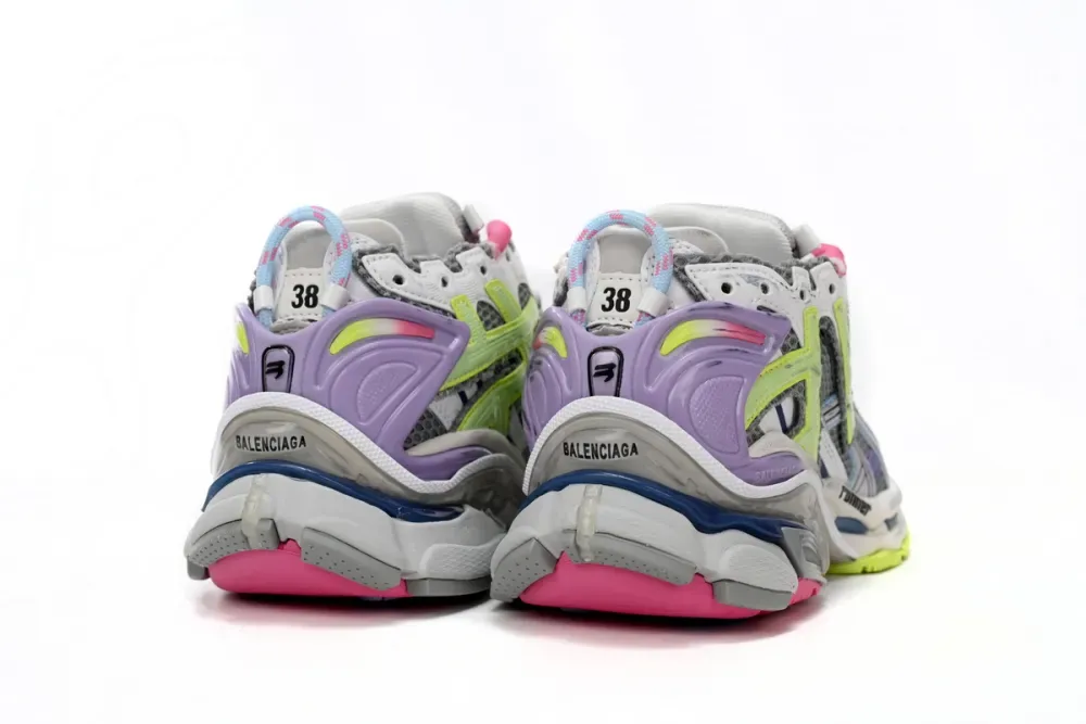 Balenciaga Runner White Yellow Purple reps