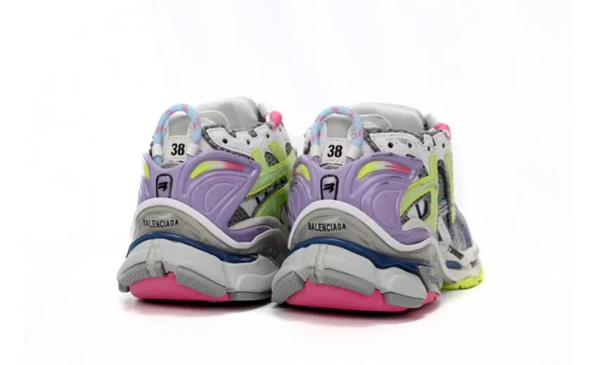 Balenciaga Runner White Yellow Purple reps