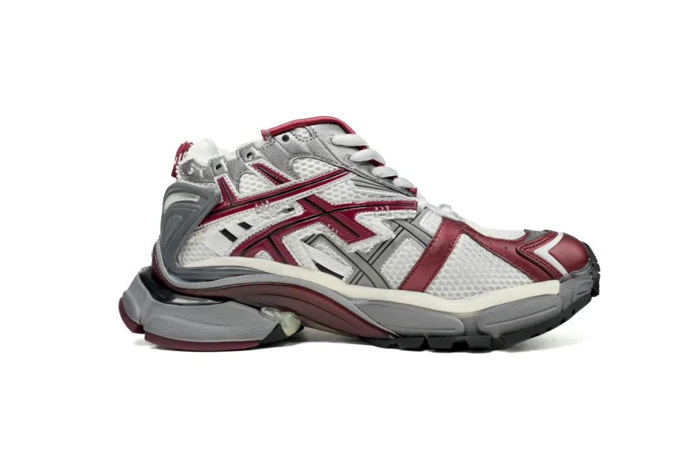 Balenciaga Runner Sneaker 'White Burgundy'  rep