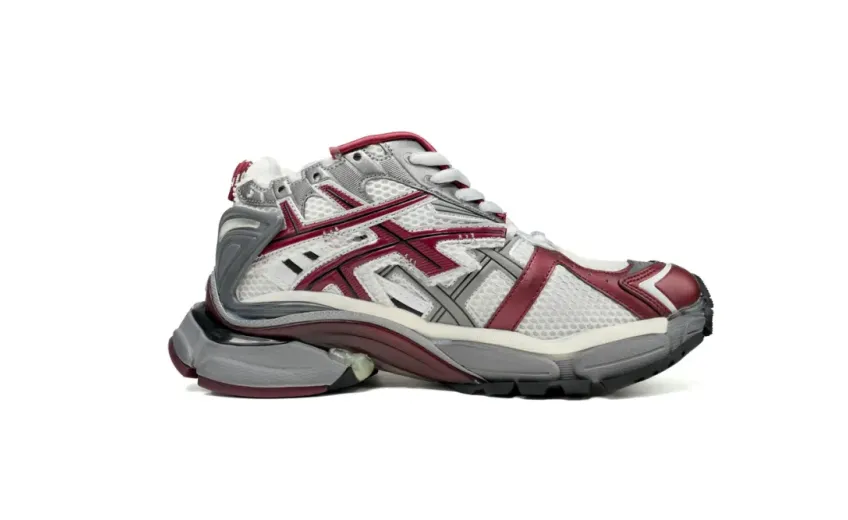 Balenciaga Runner Sneaker 'White Burgundy'  rep