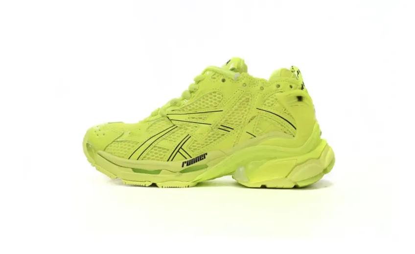 fake Balenciaga Runner Fluorescent Yellow 