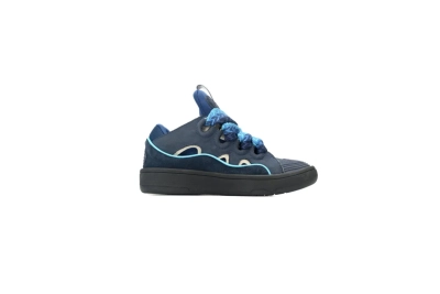 Lanvin Leather Curb Blue 02