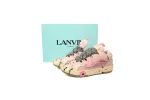  Lanvin Leather Curb White Pink rep