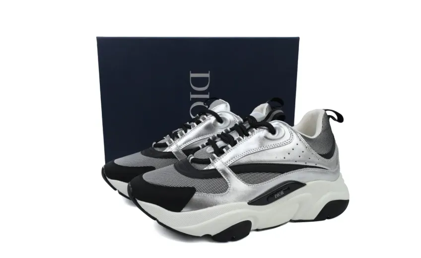 Dior B22 Silver Black replica