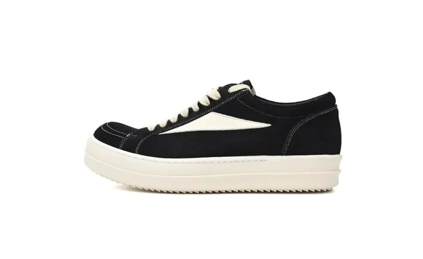 fake Rick Owens DRKSHDW Luxor Vintage Low Black Milk [Denim]