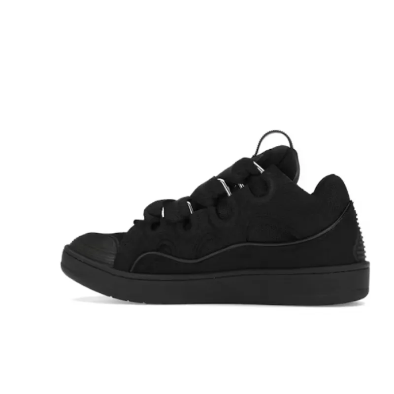 Lanvin Curb Sneakers Triple Black FM-SKRK11-GRIP-A231010