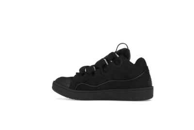 Lanvin Curb Sneakers Triple Black FM-SKRK11-GRIP-A231010 01
