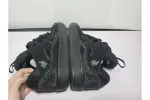Lanvin Leather Curb Triple Black rep