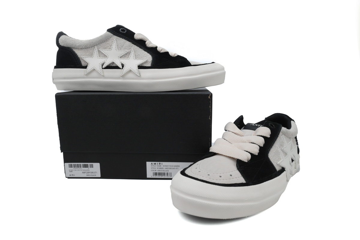 AMIRI Sunset Skate Low Black Grey replica