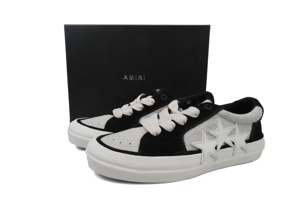 rep AMIRI Sunset Skate Low Black Grey