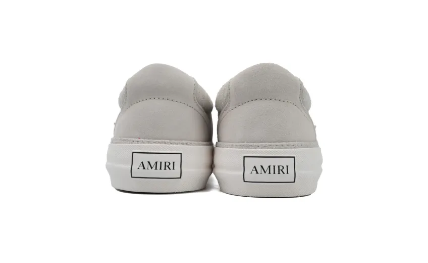 AMIRI Sunset Skate Low White Grey reps