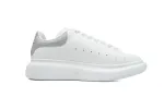 Alexander McQueen Oversized Sneaker Gray Stone Texture Heel