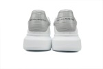 Alexander McQueen Oversized Sneaker Gray Stone Texture Heel
