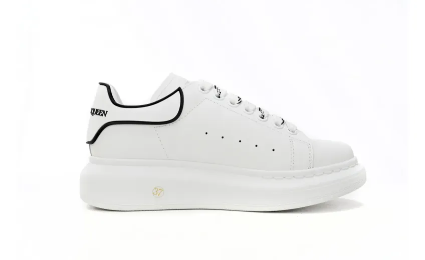 Alexander McQueen Oversized Sneaker White Glue rep