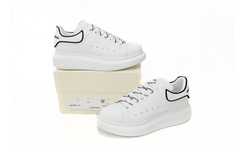 rep Alexander McQueen Oversized Sneaker White Glue