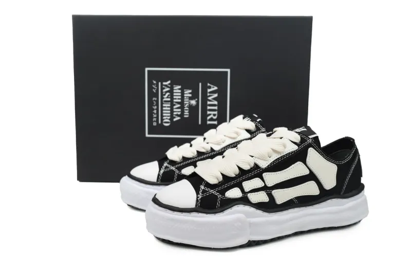 REP AMIRI MMY Bones x Maison MIHARA YASUHIRO Black