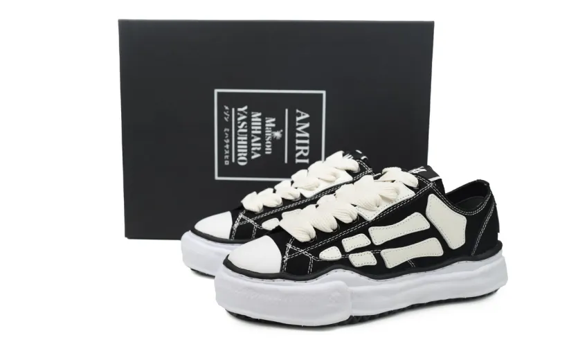 REP AMIRI MMY Bones x Maison MIHARA YASUHIRO Black