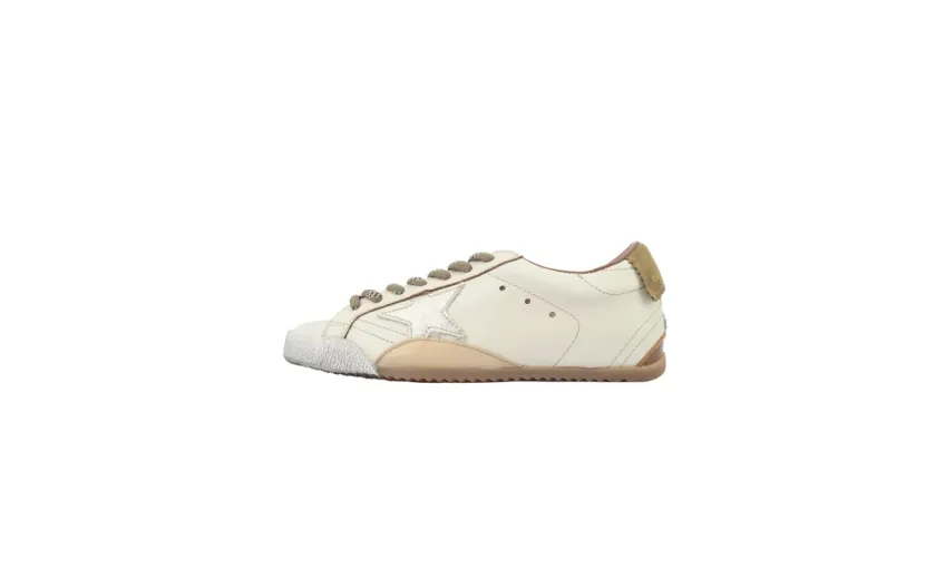 Golden Goose Ball Star White Silver Sneaker
