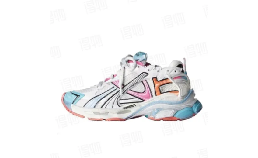 Balenciaga Wmns Runner Sneaker 'Grey Multi-Color' 772767 W3RMU 9458