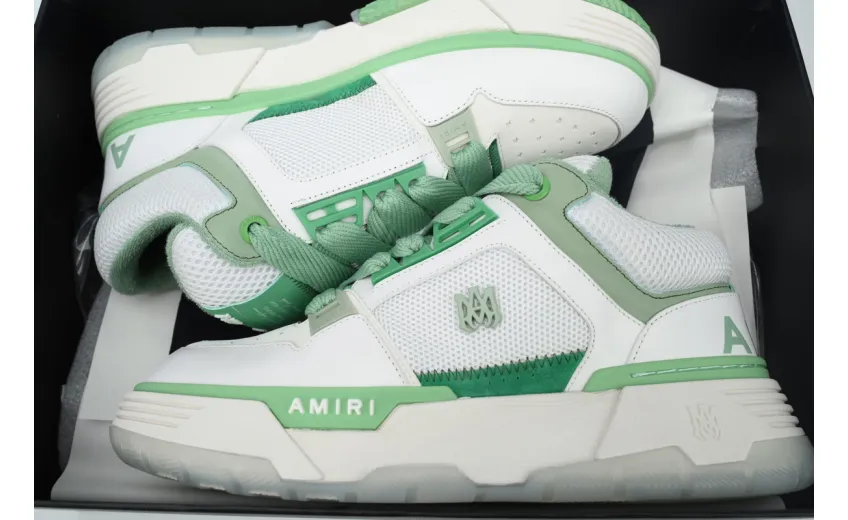 AMIRI MA-1 Leather Green