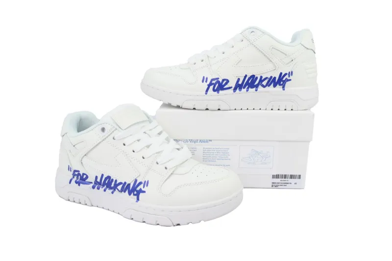 OFF-WHITE Out Of White and Blue Letters OMIA189F 24LEA006 0145