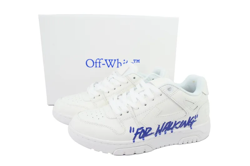OFF-WHITE Out Of White and Blue Letters OMIA189F 24LEA006 0145