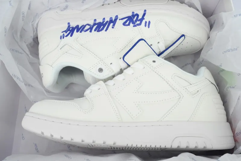 OFF-WHITE Out Of White and Blue Letters OMIA189F 24LEA006 0145