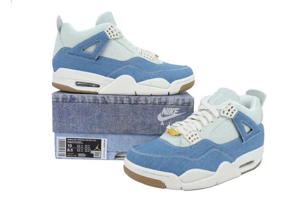 Air Jordan 4 Retro TEX 'Worn Blue Denim' IB6716-100